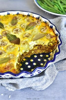  Bobotie! A Hearty South African Casserole Overflowing with Aromatic Spices and Creamy Custard Topping